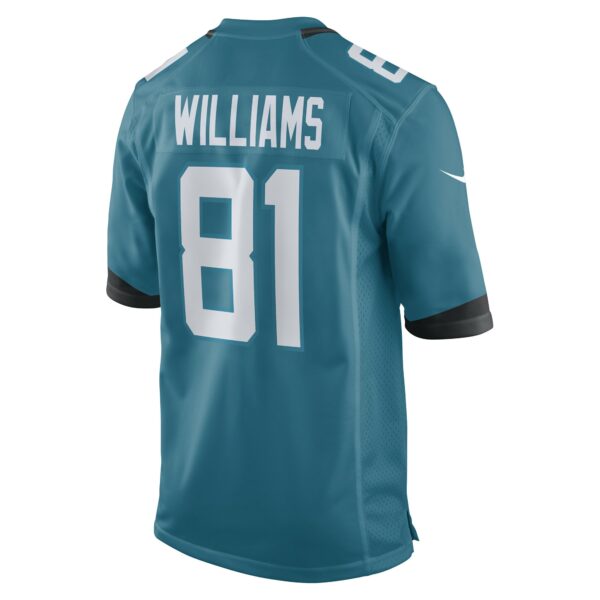 Men’s Jacksonville Jaguars Seth Williams Nike Teal Game Player Jersey