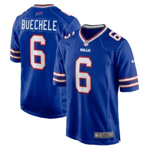 Men's Buffalo Bills Shane Buechele Nike Royal Team Game Jersey