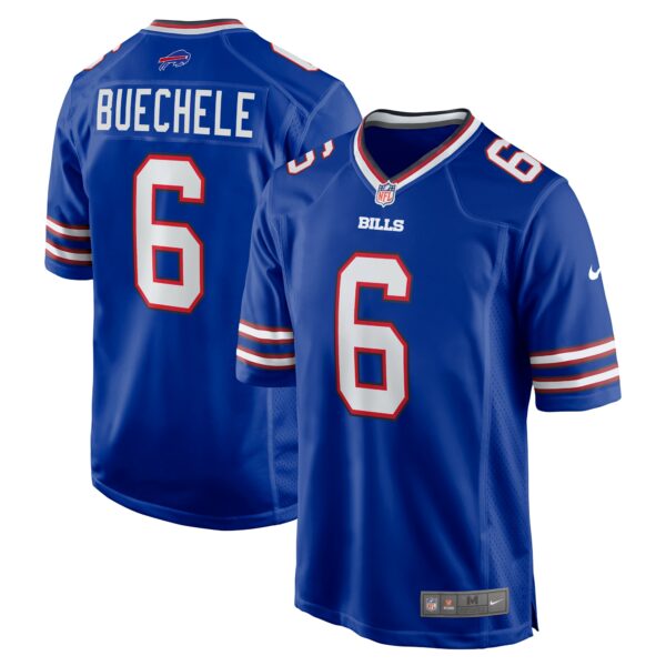 Men’s Buffalo Bills Shane Buechele Nike Royal Team Game Jersey