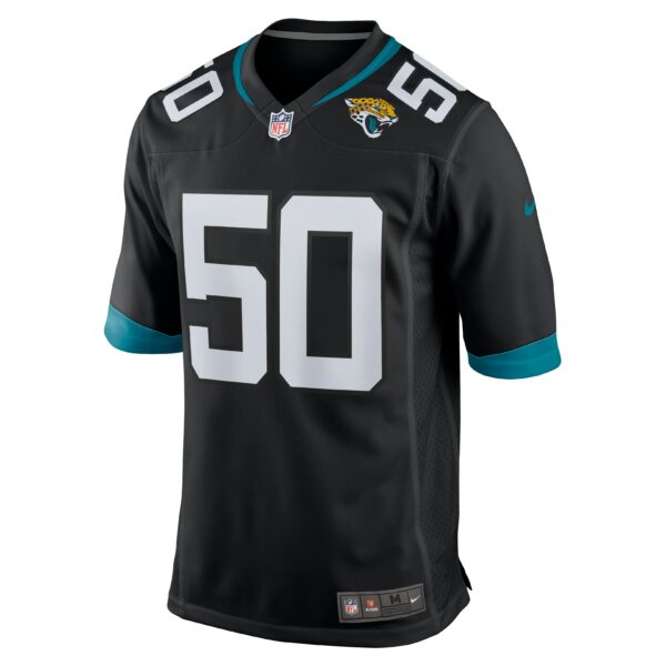 Men’s Jacksonville Jaguars Shaquille Quarterman Nike Black Game Jersey