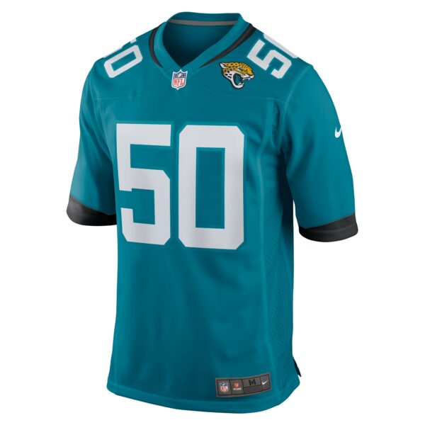 Men’s Jacksonville Jaguars Shaquille Quarterman Nike Teal Game Jersey