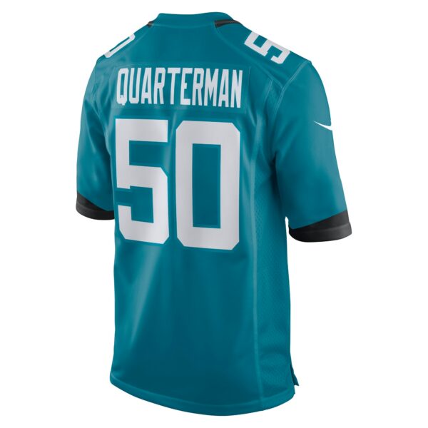 Men’s Jacksonville Jaguars Shaquille Quarterman Nike Teal Game Jersey