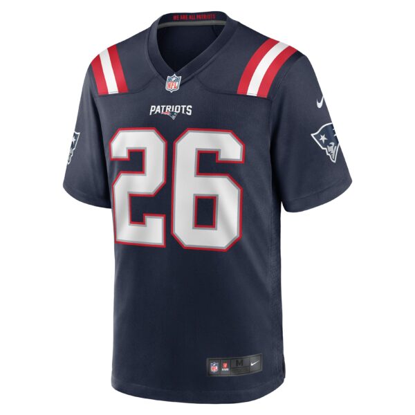 Men’s New England Patriots Shaun Wade Nike Navy Game Jersey