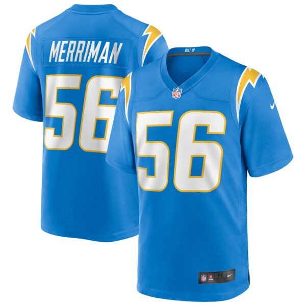 Men’s Los Angeles Chargers Shawne Merriman Nike Powder Blue Game Retired Player Jersey