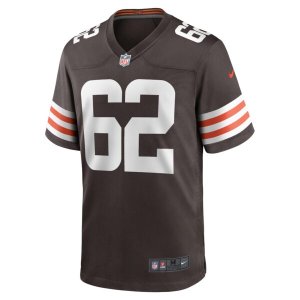 Men’s Cleveland Browns Siaki Ika Nike Brown Team Game Jersey