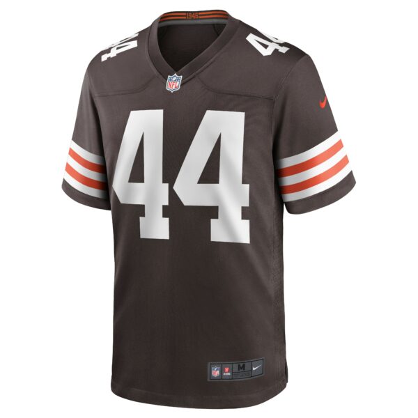 Men’s Cleveland Browns Sione Takitaki Nike Brown Game Jersey