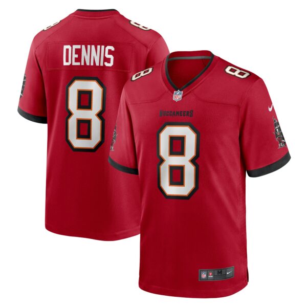 Men’s Tampa Bay Buccaneers SirVocea Dennis Nike Red Game Jersey