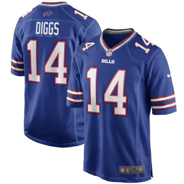 Men’s Buffalo Bills Stefon Diggs Nike Royal Game Player Jersey