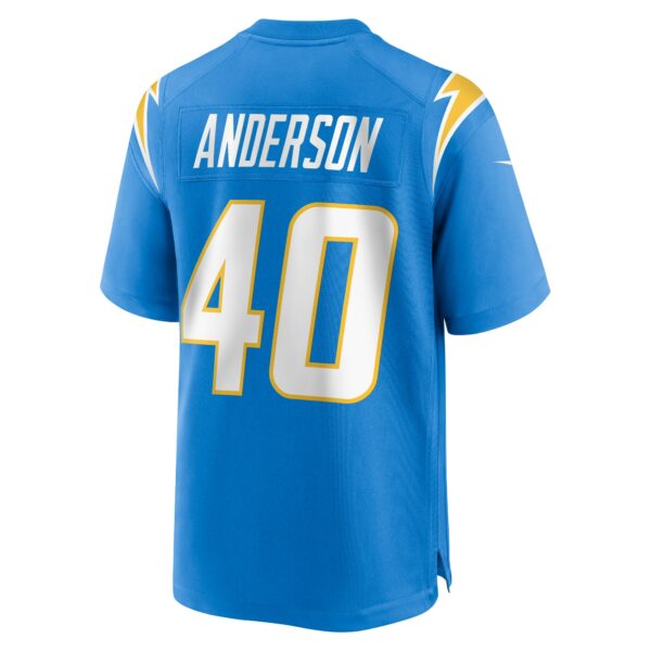 Men’s Los Angeles Chargers Stephen Anderson Nike Powder Blue Game Jersey