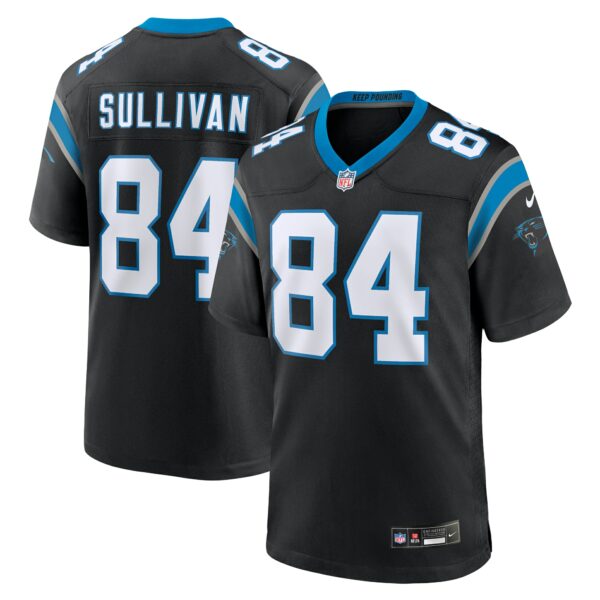 Men’s Carolina Panthers Stephen Sullivan Nike Black Team Game Jersey