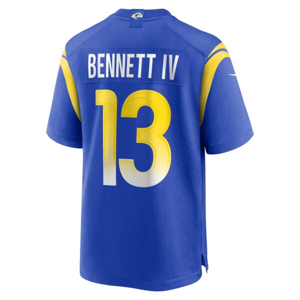 Men’s Los Angeles Rams Stetson Bennett Nike Royal Team Game Jersey