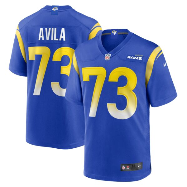 Men’s Los Angeles Rams Steve Avila Nike Royal Home Game Jersey