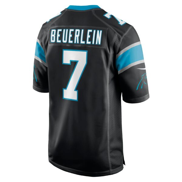 Men’s Carolina Panthers Steve Beuerlein Nike Black Retired Player Jersey