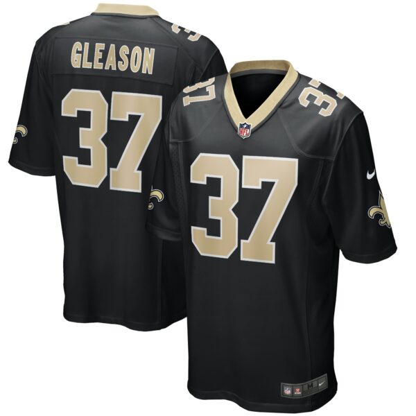 Men’s New Orleans Saints Steve Gleason Nike Black Game Retired Player Jersey