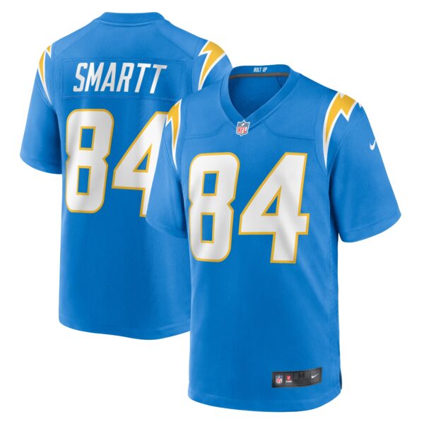 Men’s Los Angeles Chargers Stone Smartt Nike Powder Blue Team Game Jersey