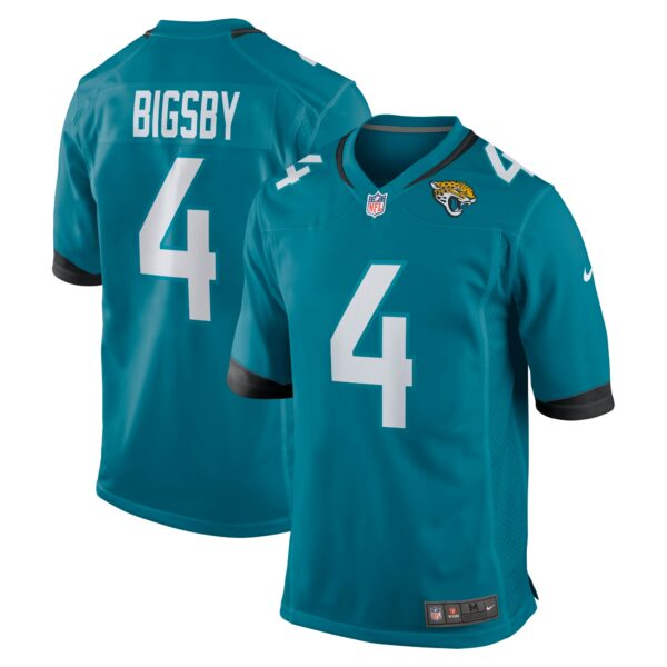 Men’s Jacksonville Jaguars Tank Bigsby Nike Teal Game Jersey