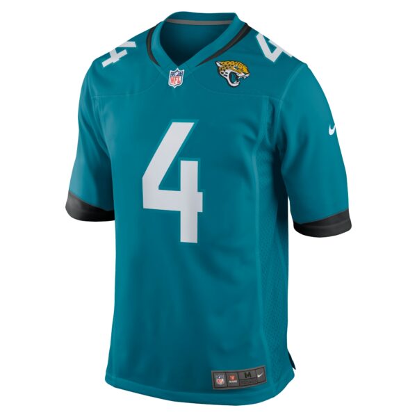 Men’s Jacksonville Jaguars Tank Bigsby Nike Teal Game Jersey