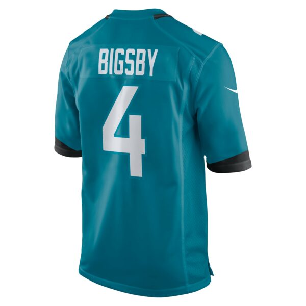 Men’s Jacksonville Jaguars Tank Bigsby Nike Teal Game Jersey