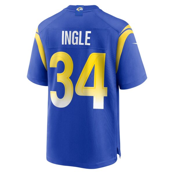 Men’s Los Angeles Rams Tanner Ingle Nike Royal Home Game Jersey