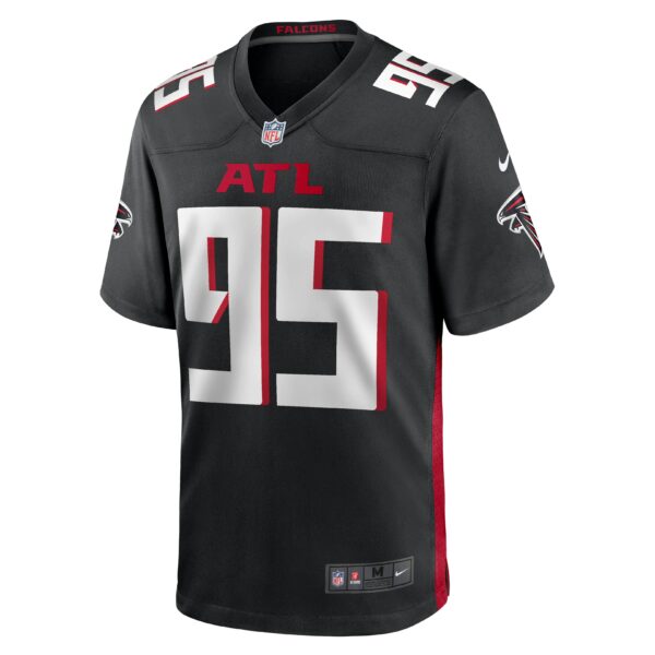 Men’s Atlanta Falcons Ta’Quon Graham Nike Black Game Jersey