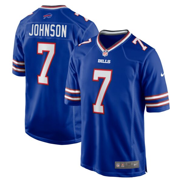 Men’s Buffalo Bills Taron Johnson Nike Royal Game Jersey