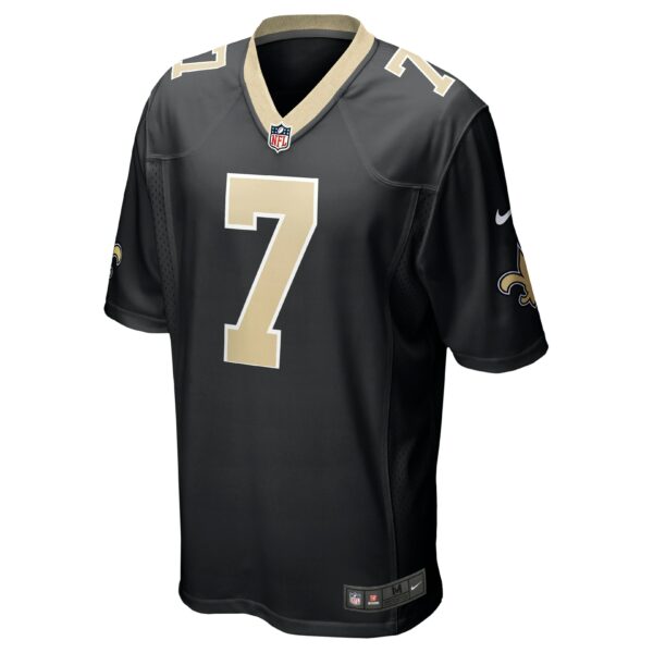 Men’s New Orleans Saints Taysom Hill Nike Black Game Jersey