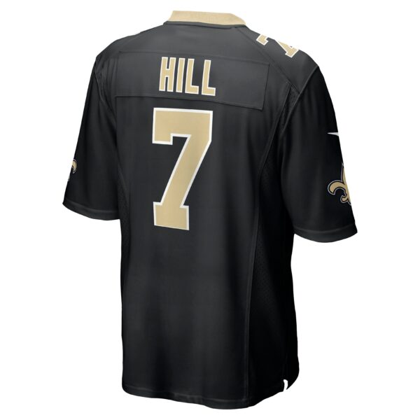 Men’s New Orleans Saints Taysom Hill Nike Black Game Jersey