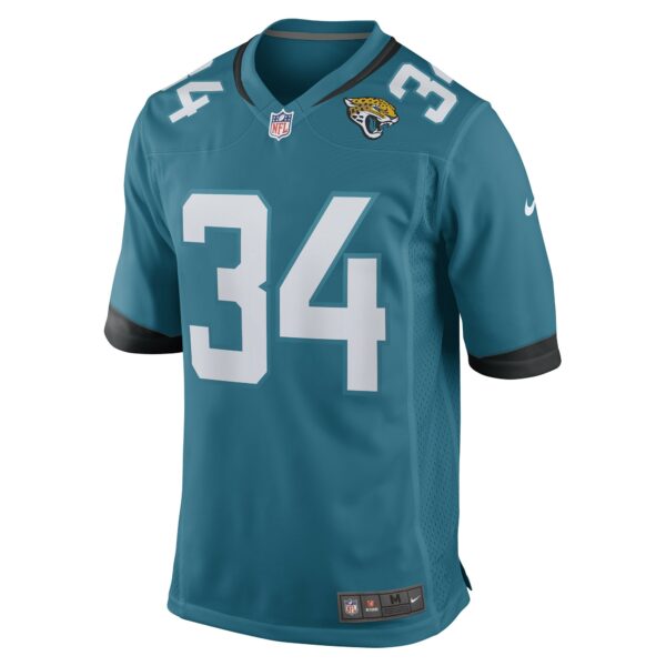 Men’s Gregory Junior Jacksonville Jaguars Nike Teal Team Game Player Jersey