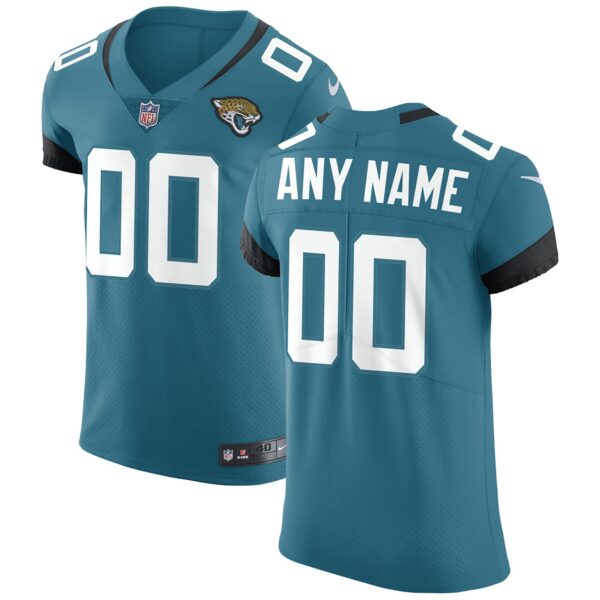 Men’s Jacksonville Jaguars Nike Teal Vapor Untouchable Elite Custom Jersey