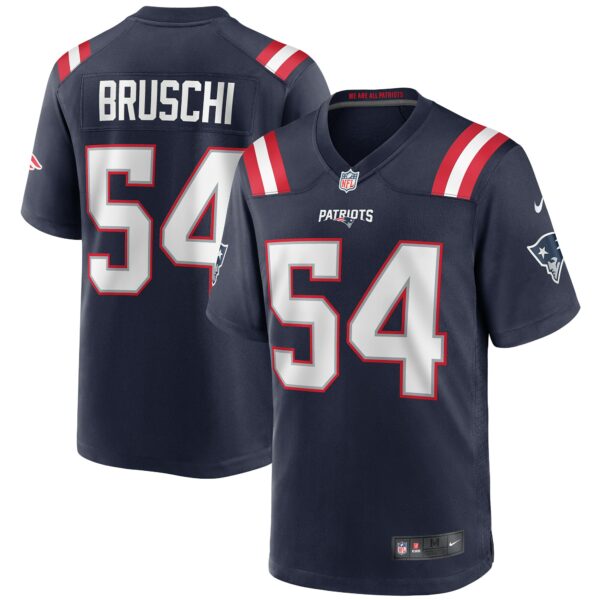 Men’s New England Patriots Tedy Bruschi Nike Navy Game Retired Player Jersey