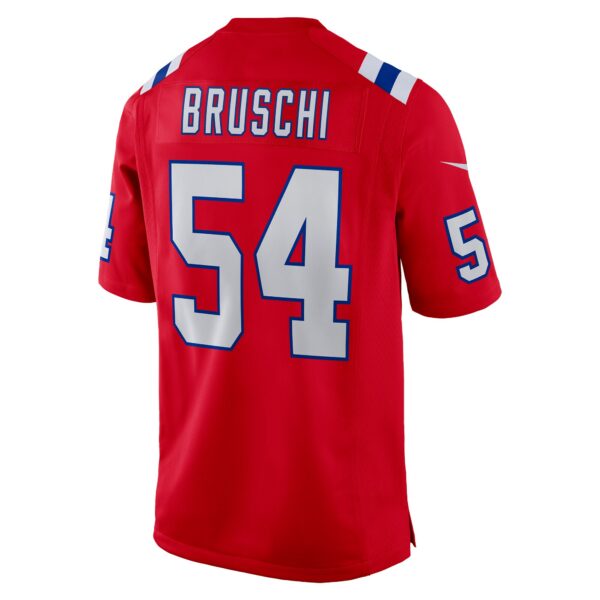 Men’s New England Patriots Tedy Bruschi Nike Red Retired Player Alternate Game Jersey