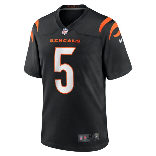 Men’s Cincinnati Bengals Tee Higgins Nike Black Game Player Jersey