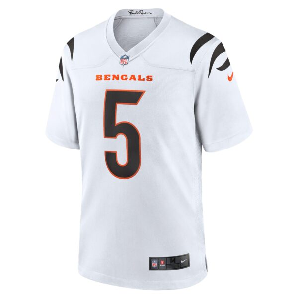 Men’s Cincinnati Bengals Tee Higgins Nike White Game Jersey