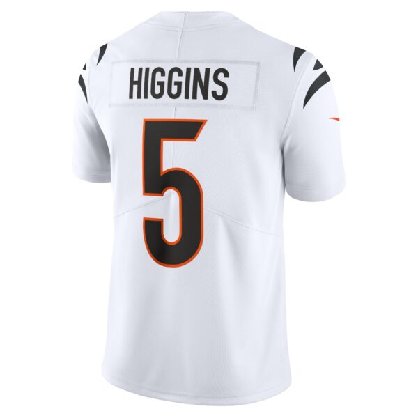 Men’s Cincinnati Bengals Tee Higgins Nike White Vapor Untouchable Limited Jersey