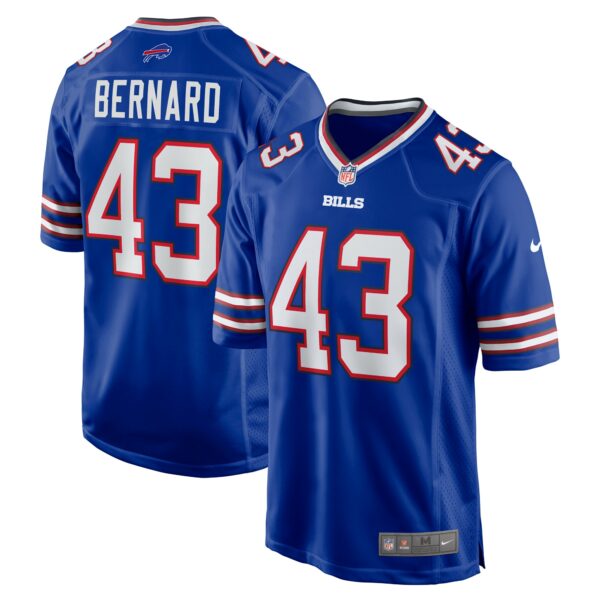 Men’s Buffalo Bills Terrel Bernard Nike Royal Game Player Jersey