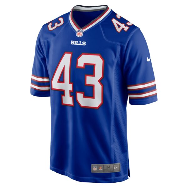 Men’s Buffalo Bills Terrel Bernard Nike Royal Game Player Jersey