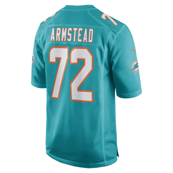 Men’s Miami Dolphins Terron Armstead Nike Aqua Game Jersey