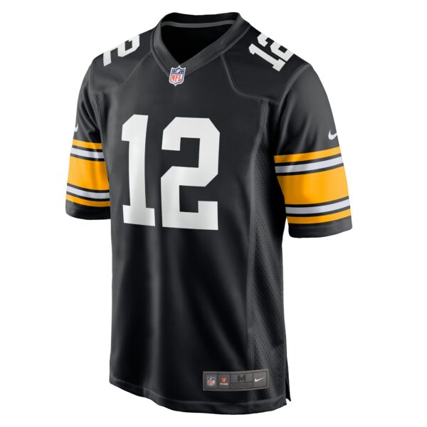 Men’s Pittsburgh Steelers Terry Bradshaw Nike Black Retired Player Jersey