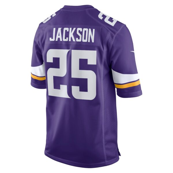 Men’s Minnesota Vikings Theo Jackson Nike Purple Home Game Player Jersey