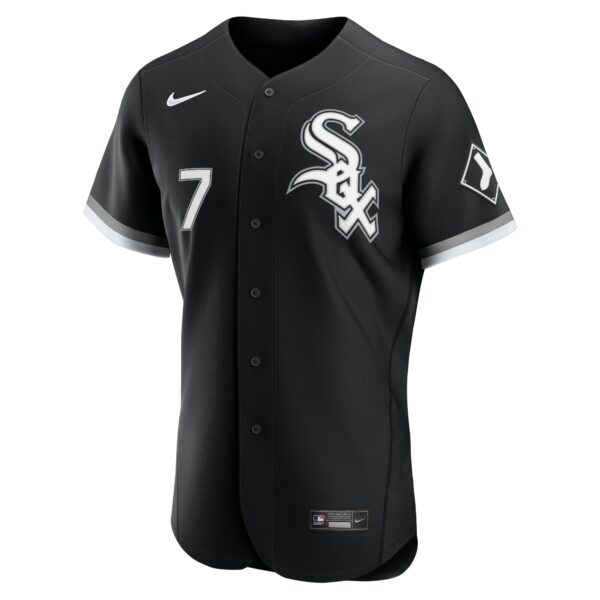 Men’s Chicago White Sox Tim Anderson Nike Black Alternate Authentic Player Jersey