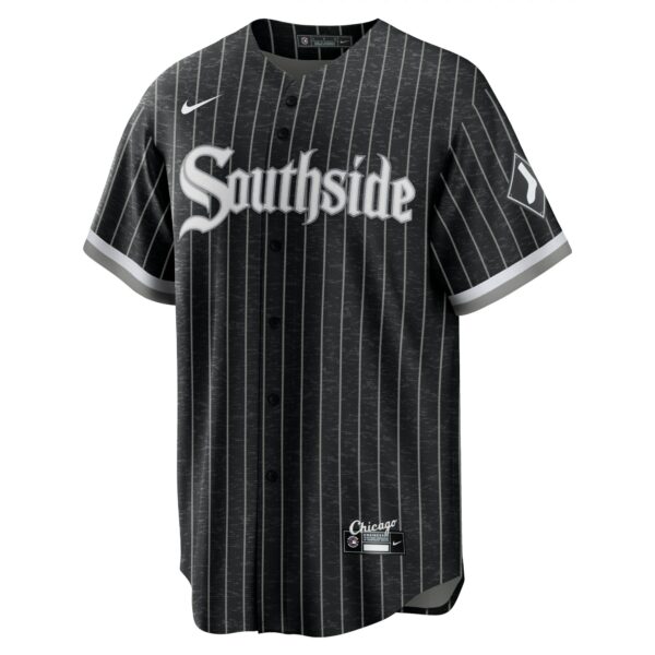 Men’s Chicago White Sox Tim Anderson Nike Black City Connect Replica Player Jersey