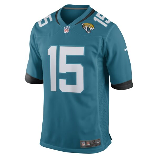 Men’s Jacksonville Jaguars Tim Jones Nike Teal Game Player Jersey