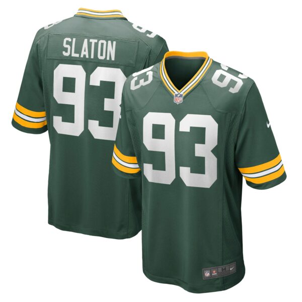 Men’s Green Bay Packers T.J. Slaton Nike Green Game Jersey