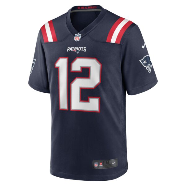 Men’s New England Patriots Nike Navy Game Retired Player Jersey