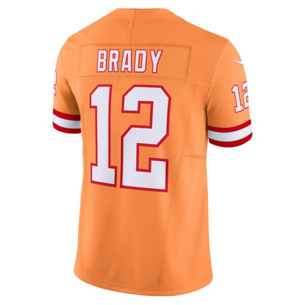 Men’s Tampa Bay Buccaneers Tom Brady Nike Orange Vapor F.U.S.E. Limited Jersey