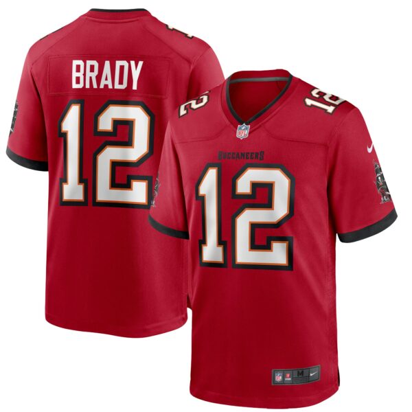 Men’s Tampa Bay Buccaneers Tom Brady Nike Red Game Jersey