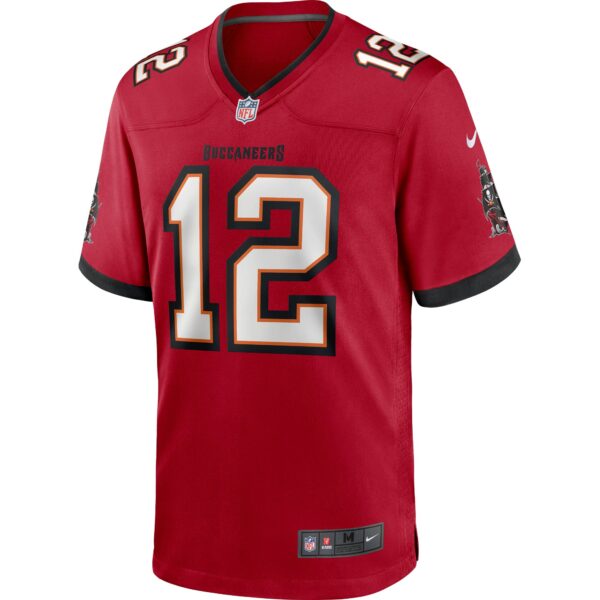 Men’s Tampa Bay Buccaneers Tom Brady Nike Red Game Jersey