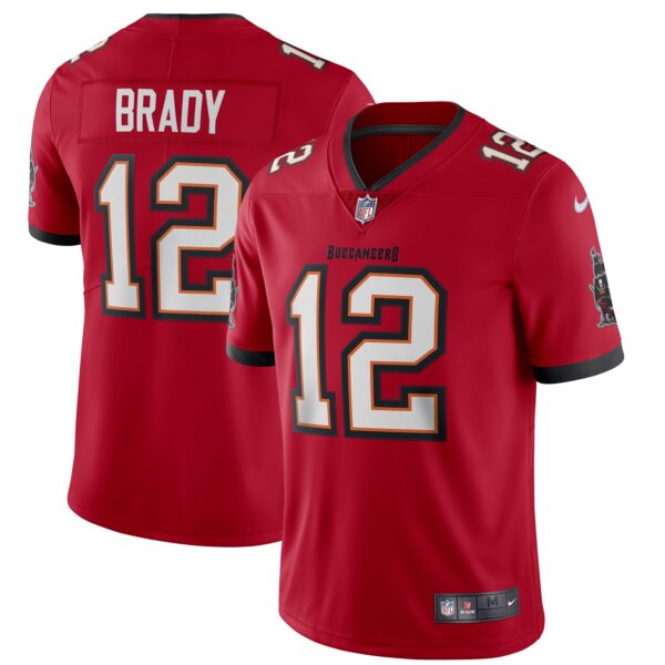 Men’s Tampa Bay Buccaneers Tom Brady Nike Red Vapor Limited Jersey