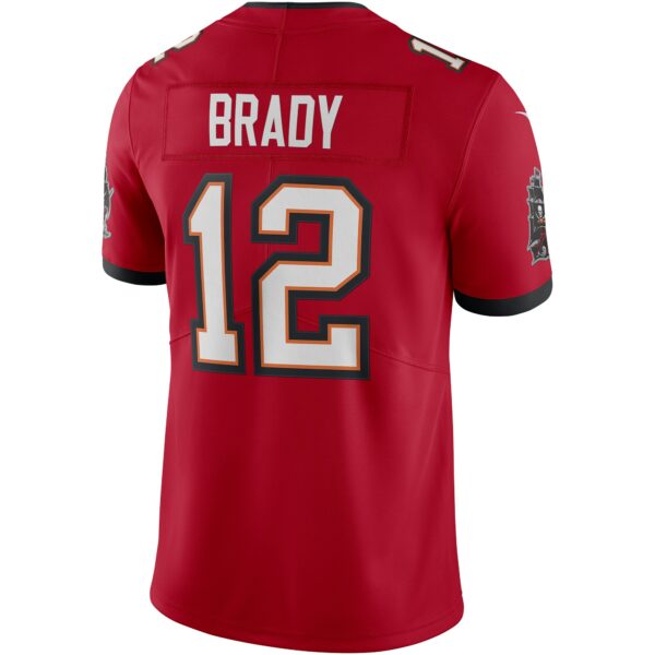 Men’s Tampa Bay Buccaneers Tom Brady Nike Red Vapor Limited Jersey