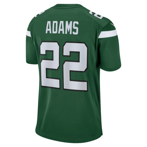 Men’s New York Jets Tony Adams Nike Gotham Green Game Player Jersey